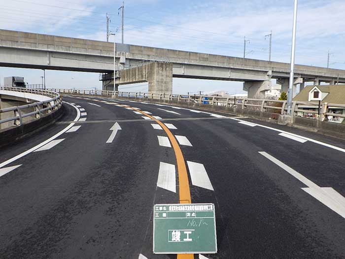 県道筑後城島線（筑後陸橋）