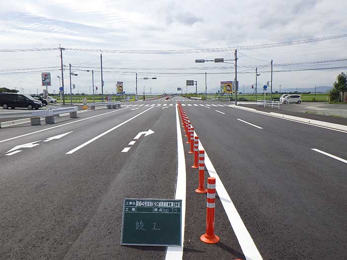 国道442号筑後バイパス道路舗装工事（5工区）